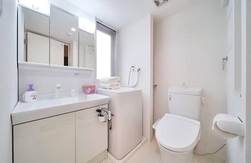 Nishi Apartment | Sunny 3 - guest American - style Osaka apt.Private bath, kitchen. Unit 202.