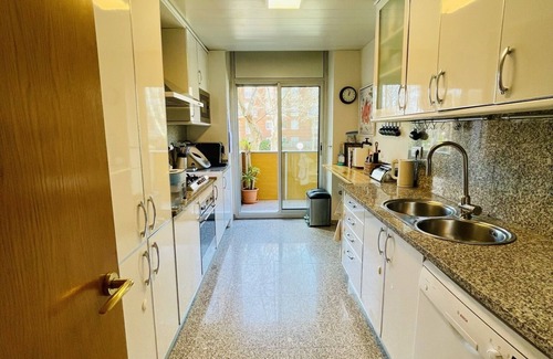 La Vila Olimpica del Poblenou Apartment | Sunny Apt Steps from Beach with Pool and Community Space