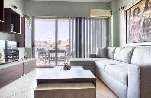 Kolokinthou Apartment | Inviting 2nd Floor Apartment with Balcony - Rated 9.4/10