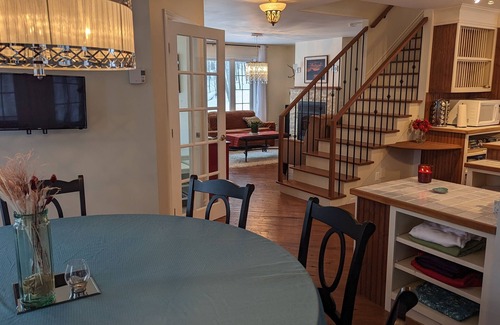 Morin Heights House | Charming French Country Home with Spa and Ocean View