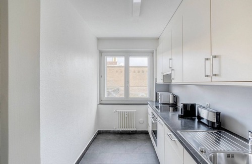 Gundeldingen Apartment | Convenient 2BR Gundeldingen Home near Train Station