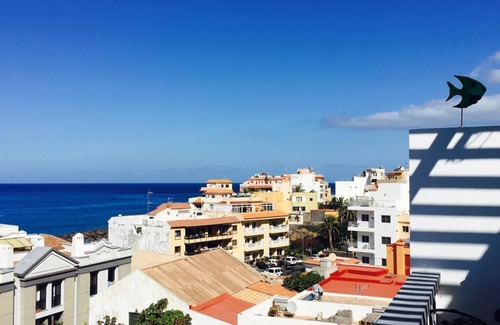 Valle Gran Rey Apartment | Sunny Harbor Apartment: Oceanfront Stay with Large Balcony