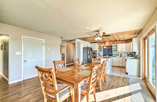 Dennis House | Welcome to Sunny Lakefront Family Retreat with Kayaks & Deck