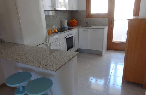 Arta Apartment | Sunny Penthouse with Medieval Castle Views & Pool Access