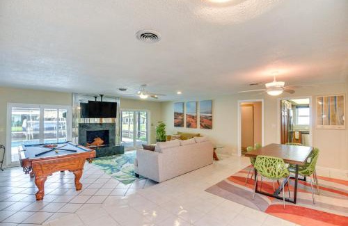 South Daytona House | Discover South Daytona Home with Private Boat Dock & Pool
