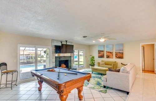 South Daytona House | Discover South Daytona Home with Private Boat Dock & Pool