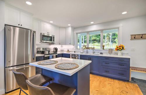 Sandy Point House | Inviting Stockton Springs Retreat Steps from the Beach