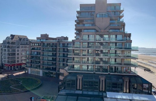 Knokke Apartment | Seaside Studio with Ocean View and Pet-Friendly Amenities