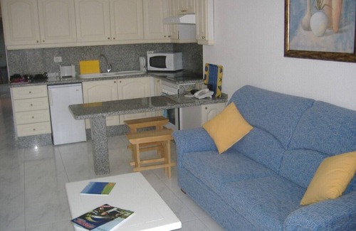 Los Cristianos Apartment | Bright Two-Bed Apartment with Ocean View and Pool Access