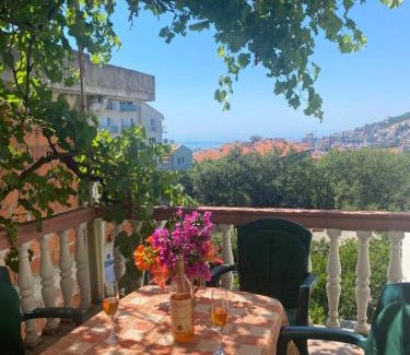 Podmaine Apartment | Welcoming Sunny Villa Apartments with Hot Tub & Dining