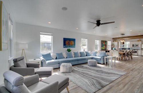 Waveland House | Relaxing Waveland Home with Pool Steps from the Beach