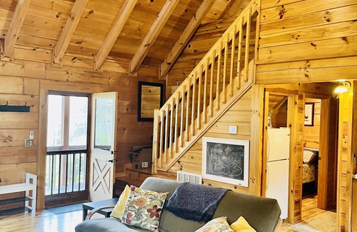 Roan Mountain Cabin | Exceptional Sunnyside Cabin on the Doe River - Pet Friendly