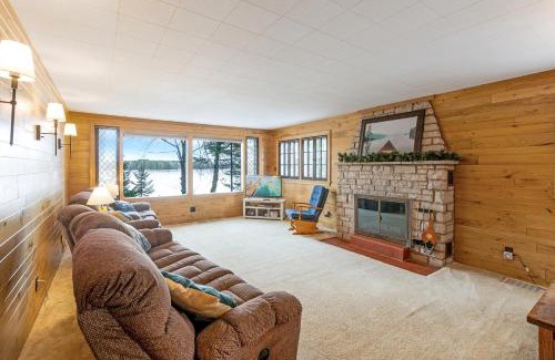 Three Lakes House | Relax at Sunrise Shores Retreat in Three Lakes, WI