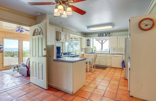 Dewey House | Inviting Prescott Valley Home with Sauna & Mountain Views