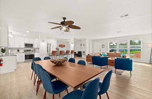Indian Harbour Beach House | Prime Sunset Bay Pool Home Steps from the Beach
