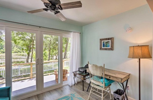 Sea Trail House | Serene Beach Home with Lake Views - 3 Mi to Coast