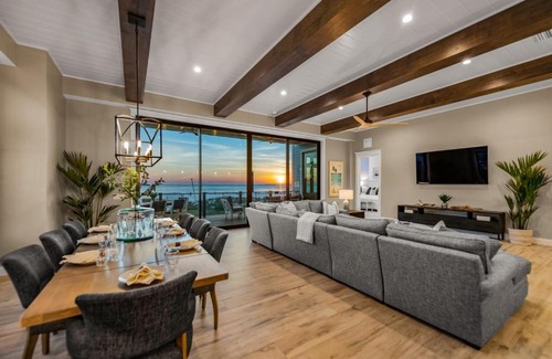 Siesta Key Village House | Experience Sunset Blue: Oceanfront Pool Paradise Awaits