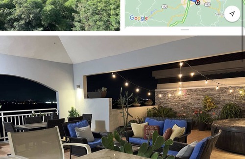 Tomas de Castro Apartment | Experience Sunset Delight with Pool, Spa & Breakfast Included