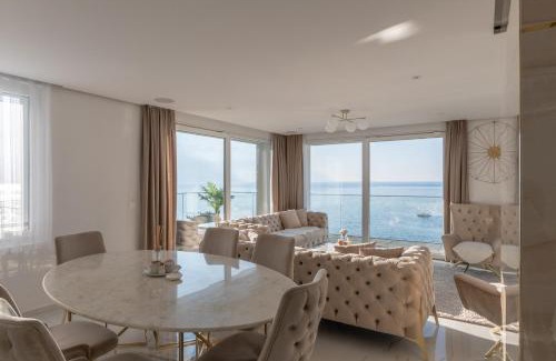 Veytaux Apartment | Elegant Sunset Home: Luxury Lakefront Apartment Awaits