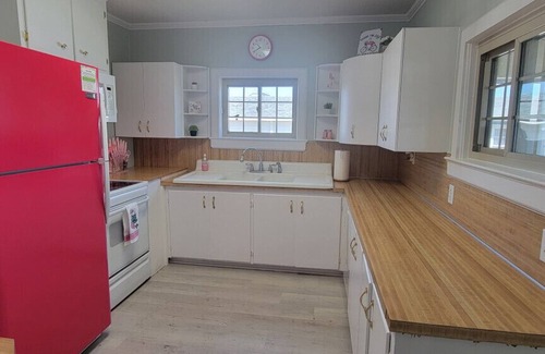 Cedar Point Apartment | Waterfront Retreat with Private Dock & Hot Tub, Pet Friendly