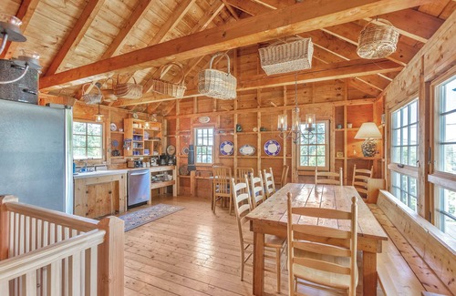 Port Clyde Cottage | Charming Sunset House: Ocean View Cottage Above Fishing Village