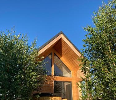 gmina Liniewo House | Charming Sunset Kaszuby: Pet-Friendly with Hot Tub & Kitchen