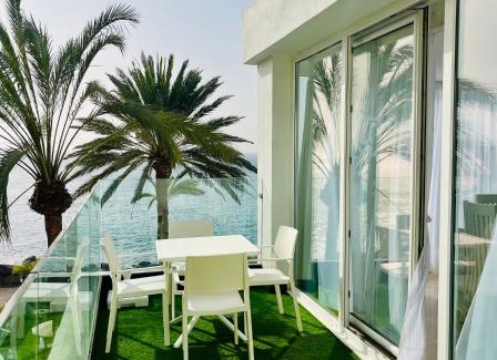 Arguineguin Apartment | Scenic Sunset Ocean View with Pool & Breakfast Included