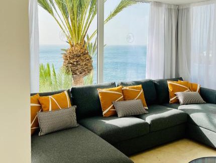 Arguineguin Apartment | Scenic Sunset Ocean View with Pool & Breakfast Included