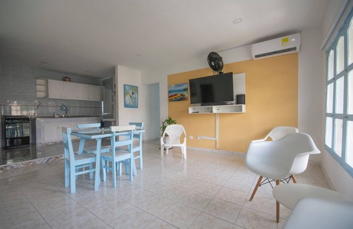 Cartagena Apartment | Sunset over Cartagena Bay