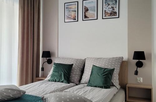 Grzybowo Apartment | Beachfront Sunset Resort: Deluxe Apartment with Balcony