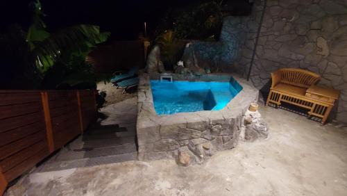 Case-Pilote House | Oceanfront Sunset Sapphire with Pool & Excellent Reviews