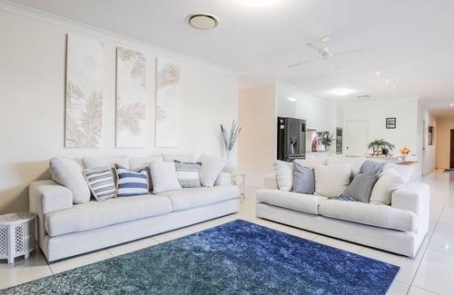 Agnes Water House | Experience Sunset Shores: Oceanfront Home with Pool & Spa