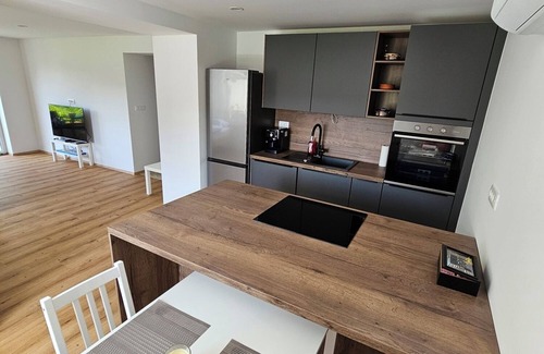 Jesenice Apartment | Inviting Sunset Suite in Village Near Main Hotspots