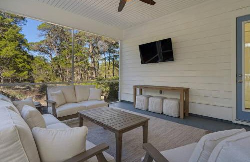Dune Allen Beach House | Relax at Sunset Villa: Family-Friendly with Pool Access