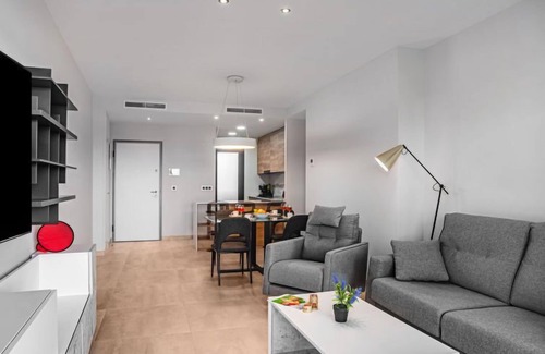 Benidorm Apartment | Unforgettable Oceanfront Stay at Sunset Waves by Interhome