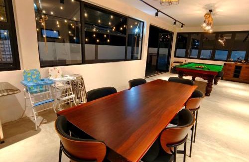 Kluang House | SunsetChalet 25pax Pool Snooker Bathtub Playground