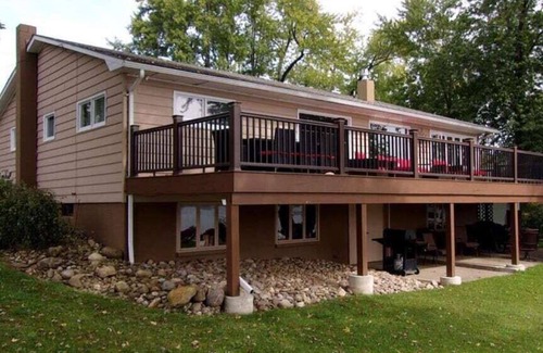 Cuba House | Experience Sunsets & Skiing at Cuba Lake Front Retreat