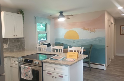Narragansett House | Beachside Retreat Near Newport RI with Full Kitchen & Wifi