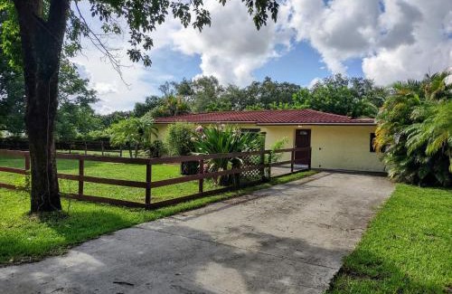 Cooper City House | Bright Sunshine Acre King Master Suite with Big Yard