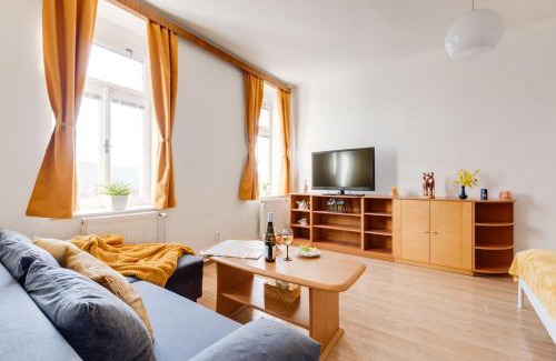 Hostivar Apartment | Cozy Sunshine Apartment Steps from the City Center