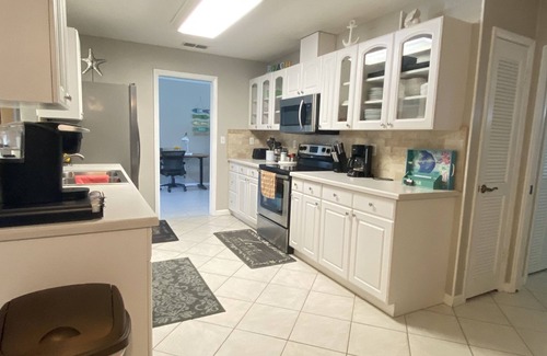 Bradenton House | Sunshine Retreat: Pet-Friendly Oasis with Heated Saltwater Pool