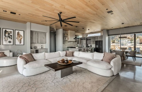 Joshua Tree House | Sunstill by Fieldtrip | Modern w Custom Pool, Spa, Views