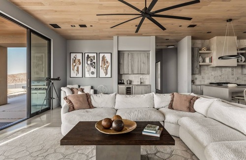 Joshua Tree House | Sunstill by Fieldtrip | Modern w Custom Pool, Spa, Views