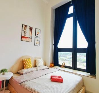 Nusajaya Apartment | Relaxing Sunway GRID Loft Suite with Pool & Family-Friendly Perks