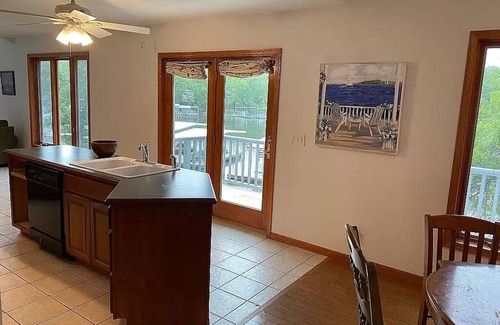 Lake Ozark House | Waterfront Family Home with Private Dock and Lake Views