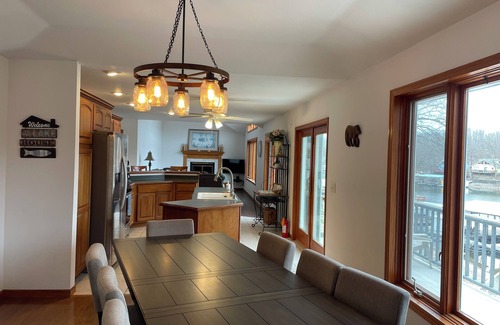 Lake Ozark House | Waterfront Family Home with Private Dock and Lake Views