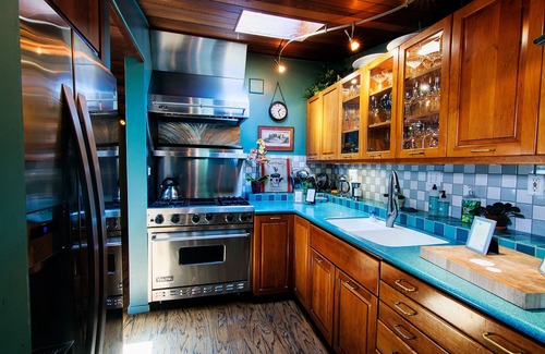 Pacific Grove House | Enchanting Getaway: Ocean Views, Jacuzzi & Outdoor Fireplace