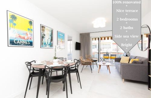 Cannes City Centre Apartment | Ideal 2-Bedroom Retreat Next to Martinez Hotel - Rated 9/10