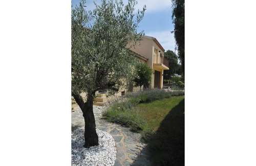 Bravone Villa | Impressive Villa with Pool & Garden, Steps from the Beach