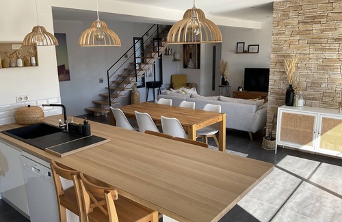 Tosse Villa | Beautiful Villa in TOSSE with Pool for 8 Guests